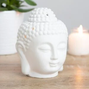 White Buddha Wax Burner