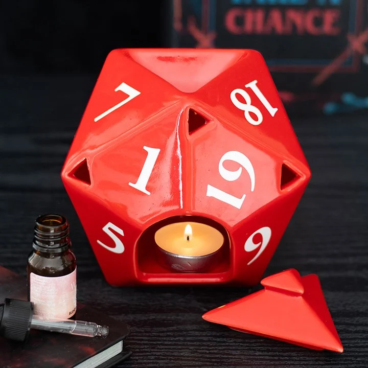 D20 Gaming Dice Wax Burner