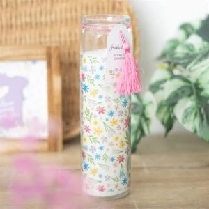 Fresh Linen Scented Tube Candle