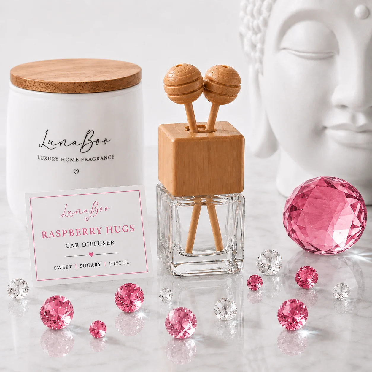 Raspberry Hugs Car Diffuser