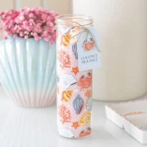 Coconut And Sea Salt Tube Candle