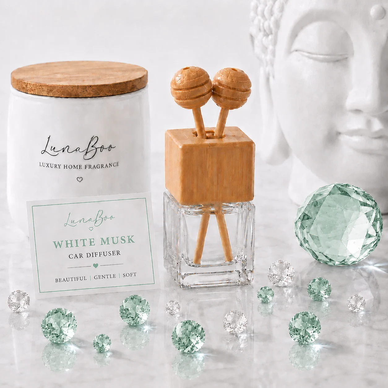 White Musk Car Diffuser