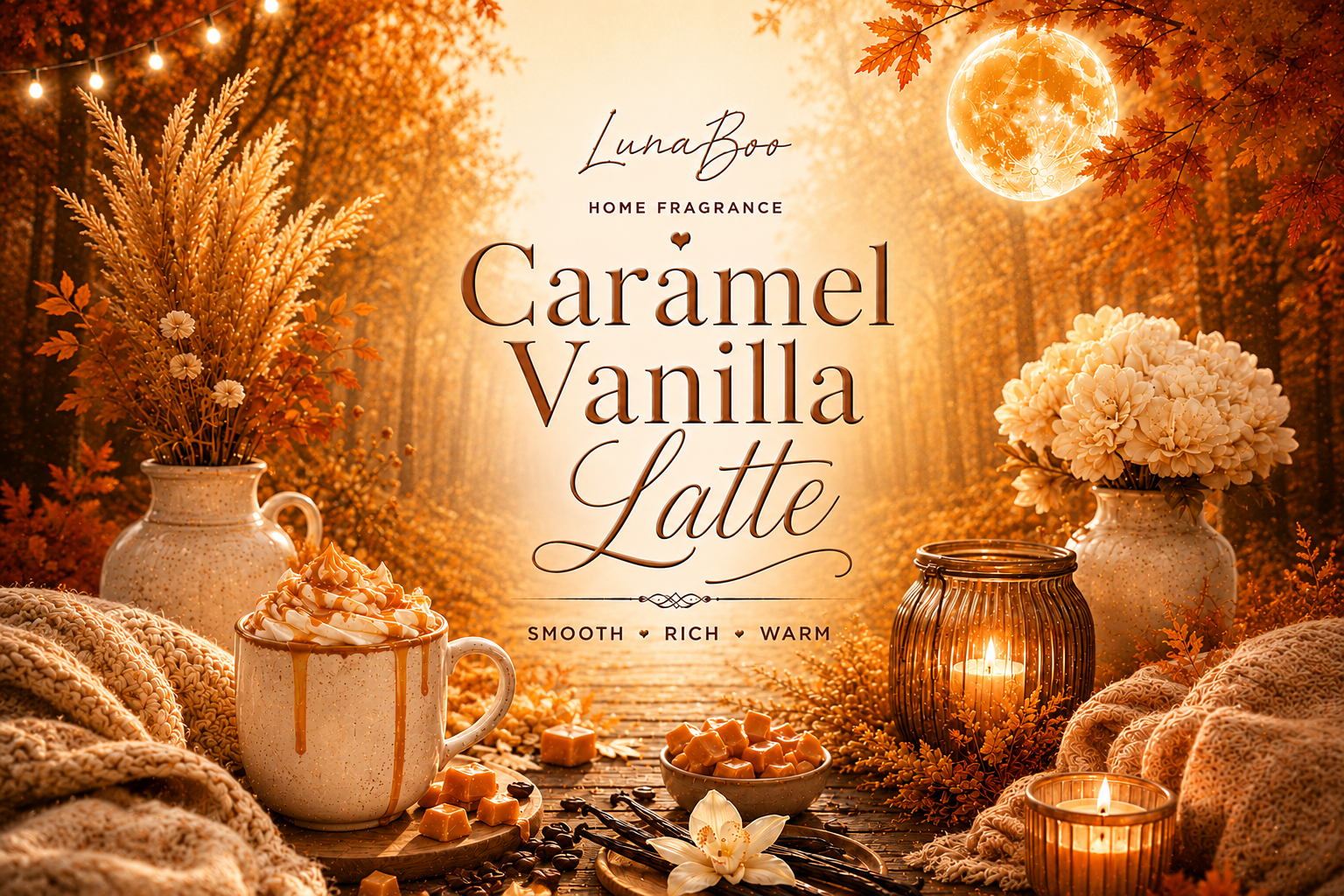 Caramel Vanilla Latte Wax Melts
