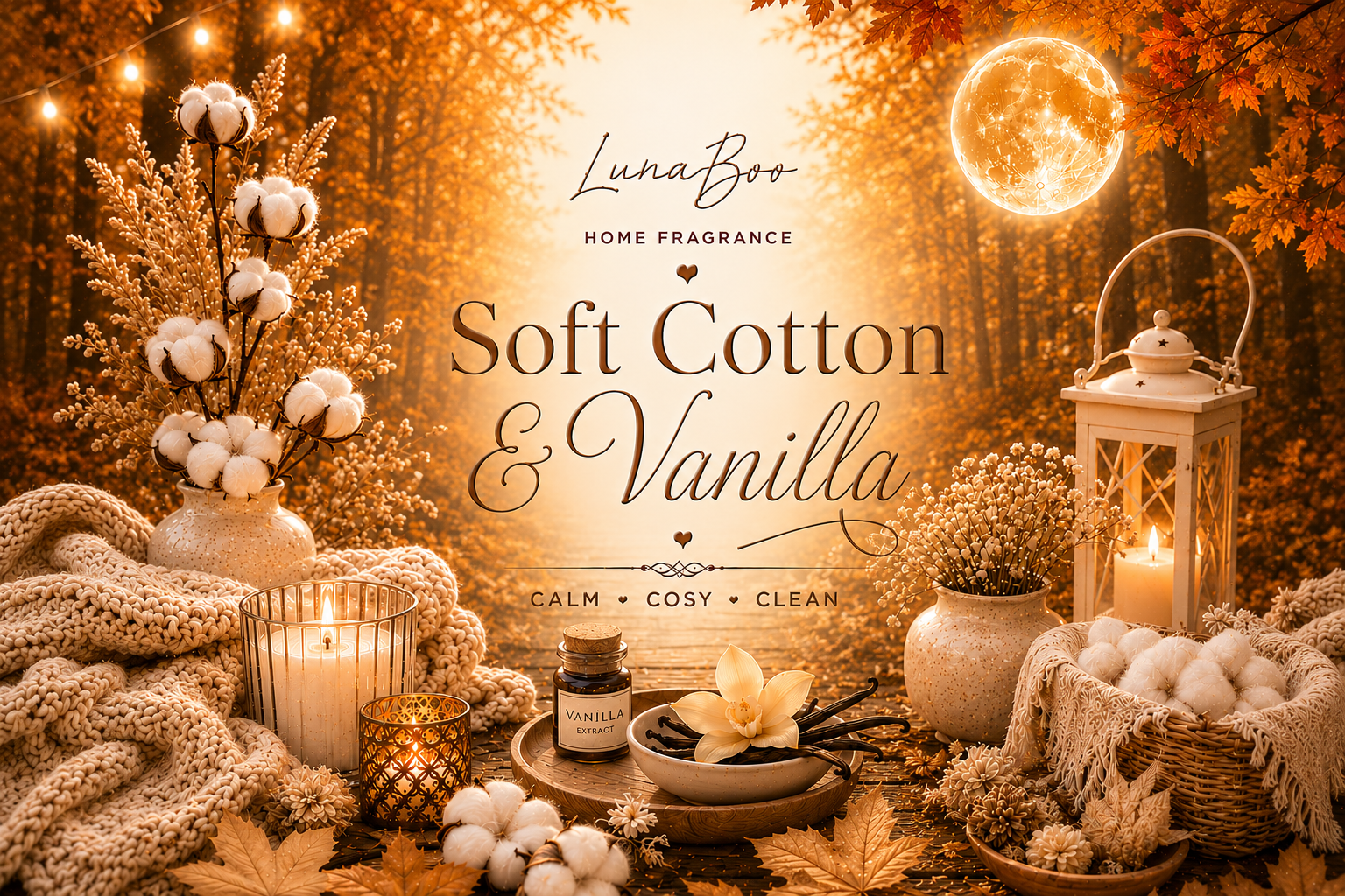 Soft Cotton & Vanilla Wax Melts