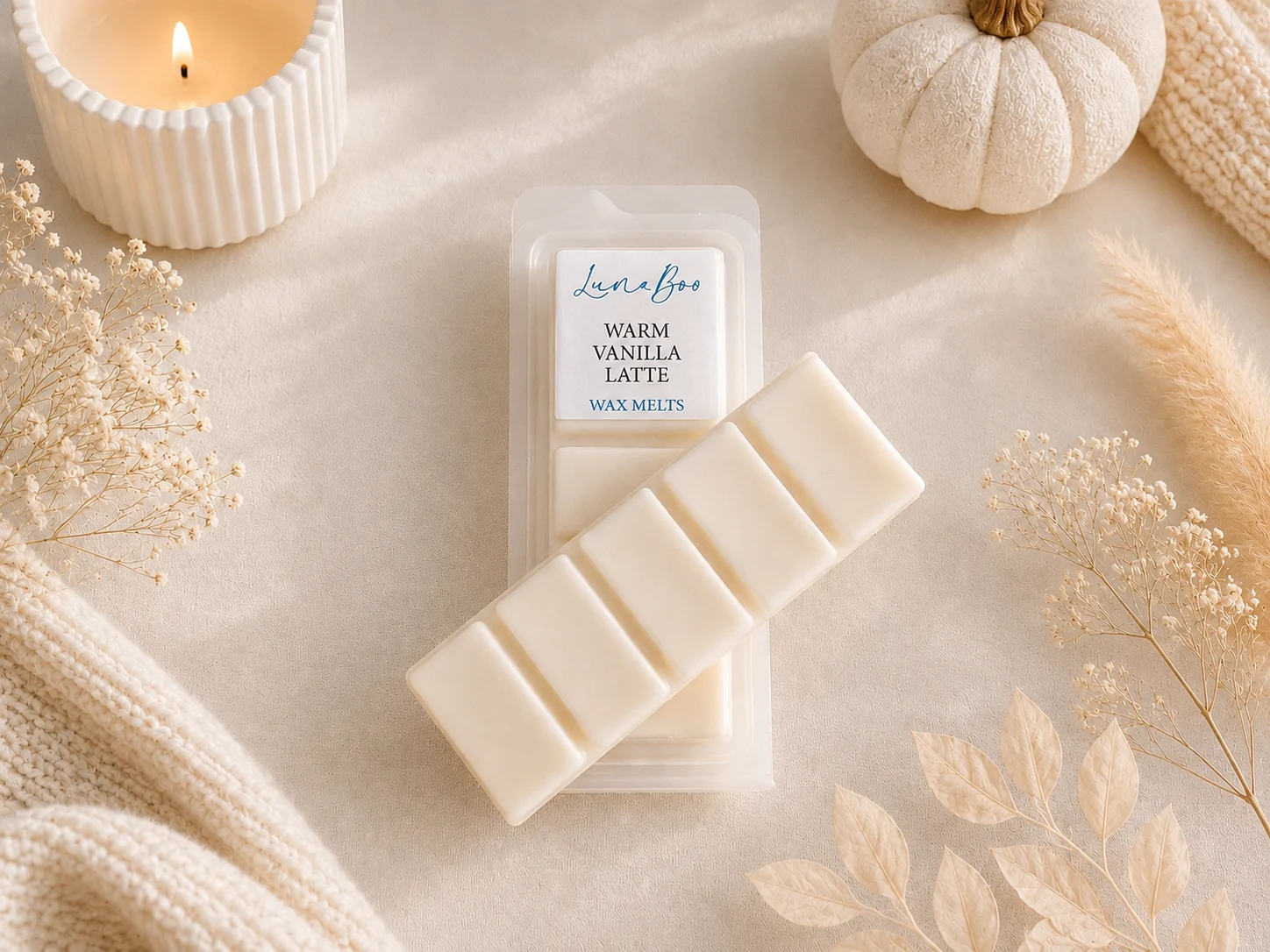 Caramel Vanilla Latte Autumn Wax Melts