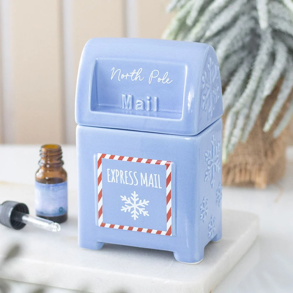 North Pole Postbox Wax Burner