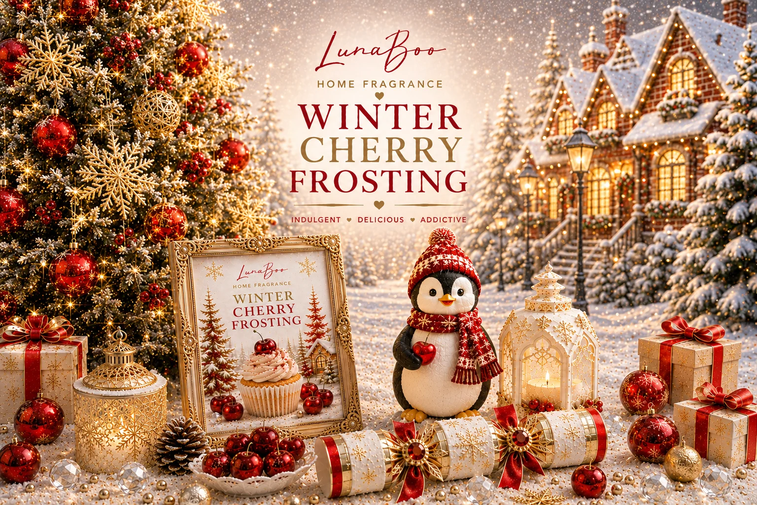 Winter Cherry Frosting Wax Melts